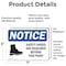 Signmission 5 in Height, 7 in Width, Vinyl Decal, Rectangle OS-2PACK-NS-D-57-L-18216 - alternate 5